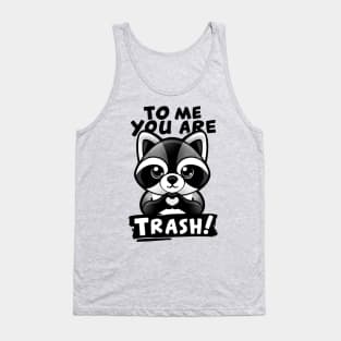 Raccoon trash lover Tank Top